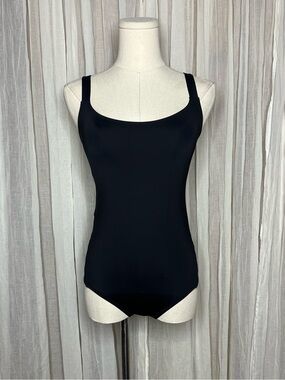Becca By Rebecca Virtue Black Cutout One Piece Swimsuit